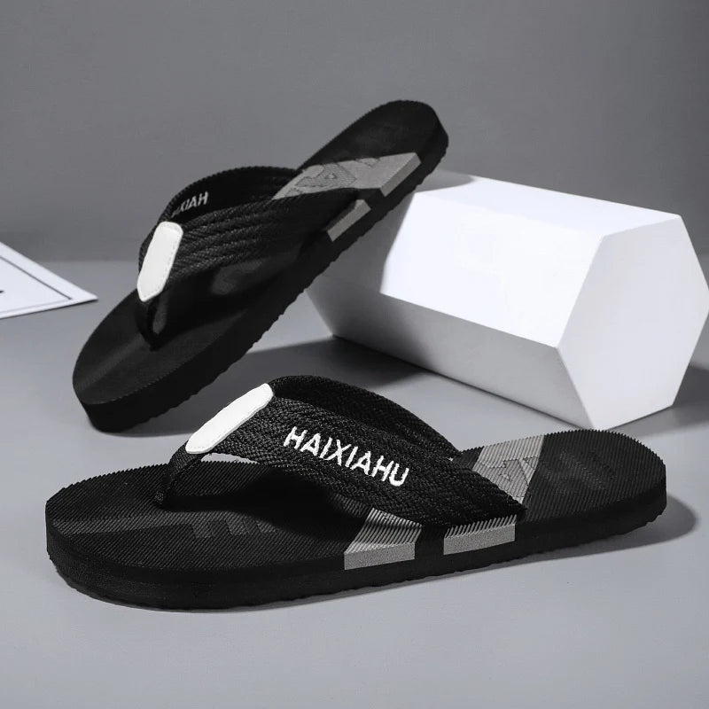 2024 new summer men's ultra-light EVA sole fashion comfortable sandals flip-flops