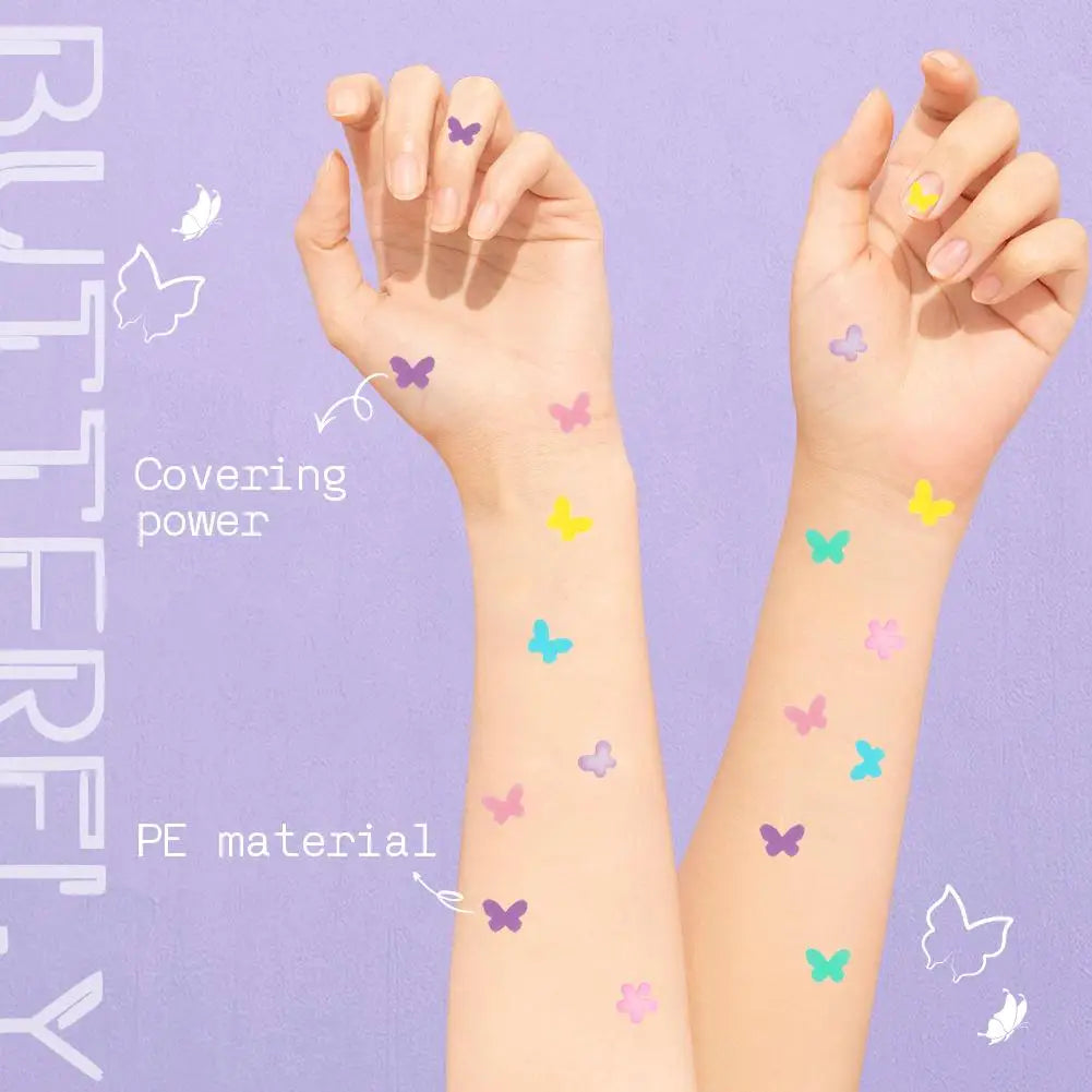 120Pcs Butterfly Shape Acne Pimple Patch Stickers Blemish Spot Concealer Cover 0.1mm Acne Treatment Pimple Remover Skin Care Viralgem Store