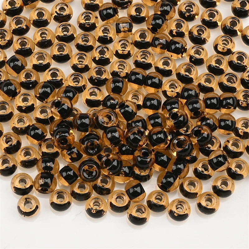 4.0mm Czech Glass Seed Beads Dye Core Small Glass Beads for DIY Making Jewelry Craft Bracelets Necklaces Earrings