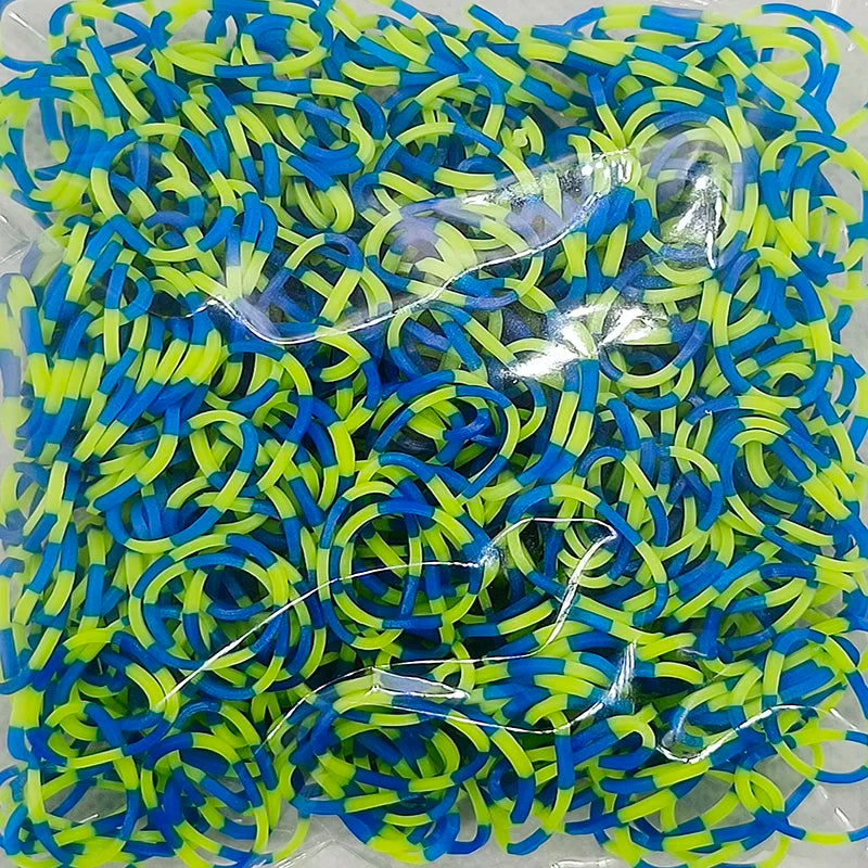 600 Rubber Loom Bands Girl Gift For Children Elastic Band For Weaving Lacing Bracelet Toy Gum Bracelets DIY Material Accessories