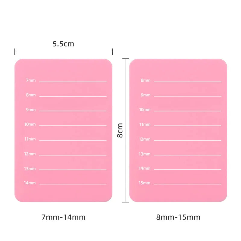 Acrylic Eyelash Display Palette Grafting false lashes Pallet Bandage Lash Glue Pad Eyelash Stand Holder Extension Makeup Tools Viralgem Store