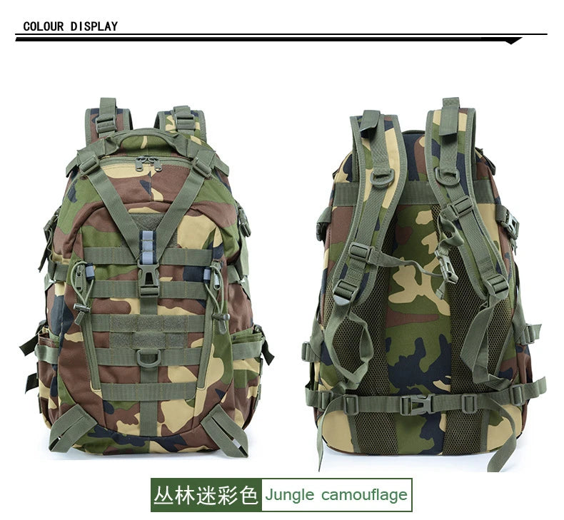 25L 900D Nylon Waterproof Backpack Outdoor Military Rucksacks Tactical Sports Camping Hiking Trekking Fishing Hunting Bag