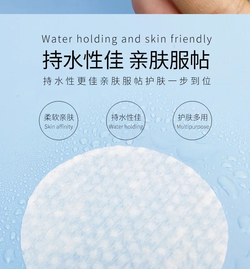 100-1200PCS Disposable Facial Puff Cotton Pads Makeup Accessories  Remover Practical Face Soft Remover Paper Take off the makeup Viralgem Store