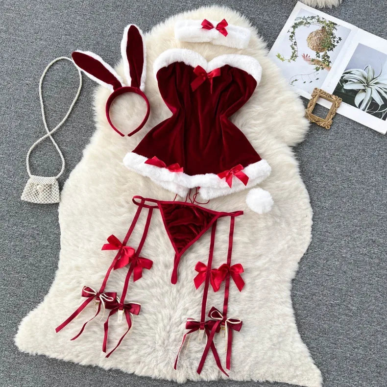 Women's Bras Women's Underwear Sets y Lingerie Outfit Bra And Panty Set Woman Clothes Attractive Chest Suspenders Below Viralgem Store