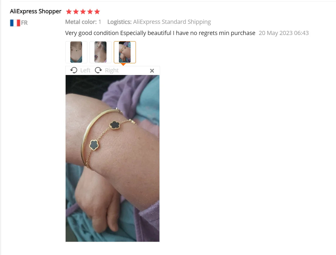 Stainless Steel Non Fading Minimalist Creative Plant Live Leaf Petal Flower Pendant Necklace Earrings Bracelet Jewelry Set Viralgem Store