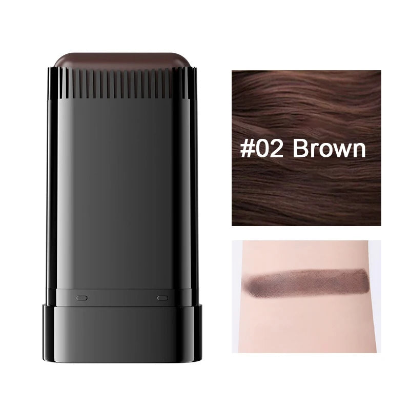 3 Colors Hair Stick, Gray Hair Covering Artifact No Color Loss Disposable Hair Dye Stick Hair Roots Hair Dyeing and Color Viralgem Store