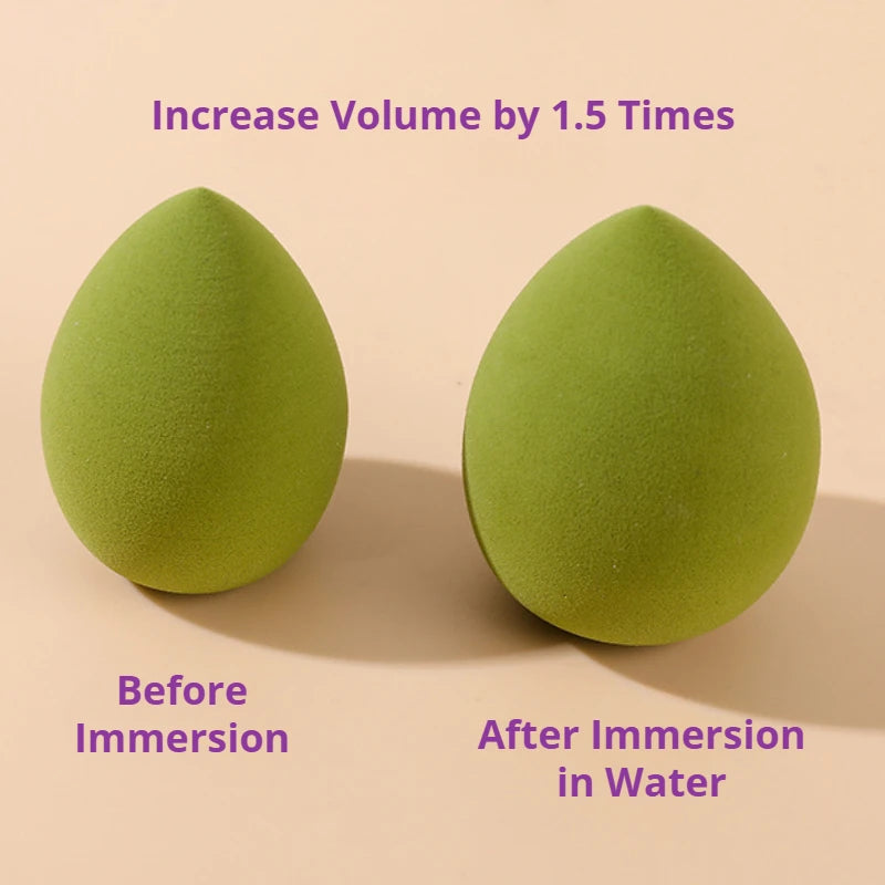 4pcs/set Makeup Sponge Beauty Egg Cosmetic Puff Foundation Sponges Powder Puffs Women Make Up Accessories