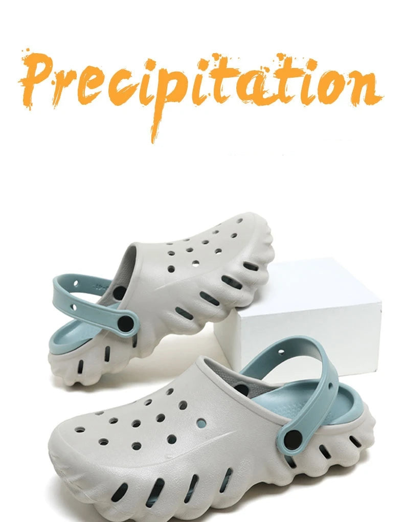 2024 Unisex Casual Slippers Fashion Men Flip flops EVA Garden Slippers Outdoor Beach Men Shoes Indoor House Home Shoes Summer Viralgem Store