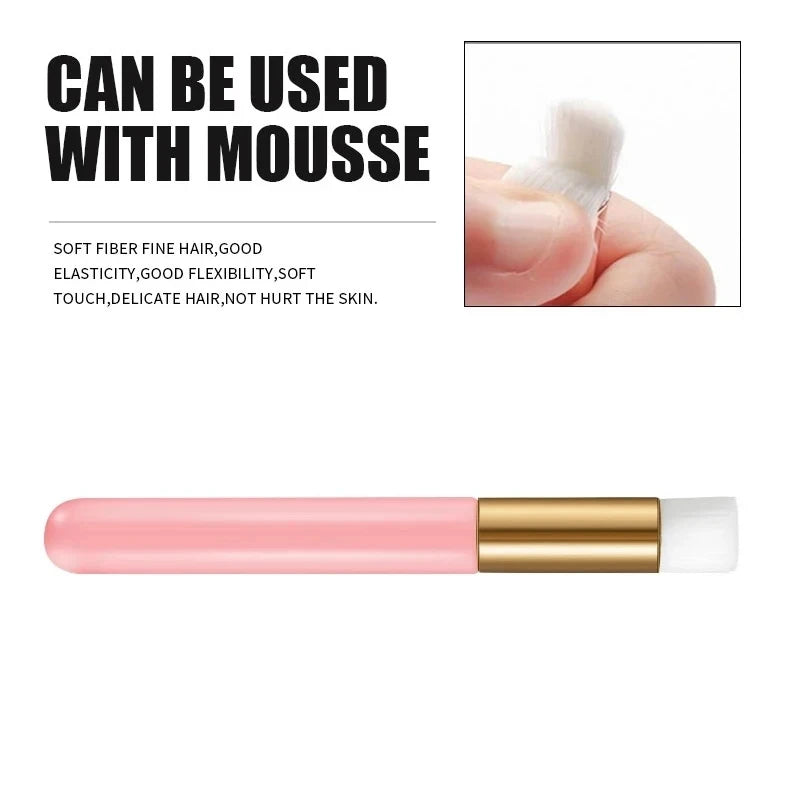 5/10pcs Eyelash Cleaning Brush Lash Shampoo Brush for Eyelash Extensions Peel Off Nose Pore Blackhead Remover Makeup Tools