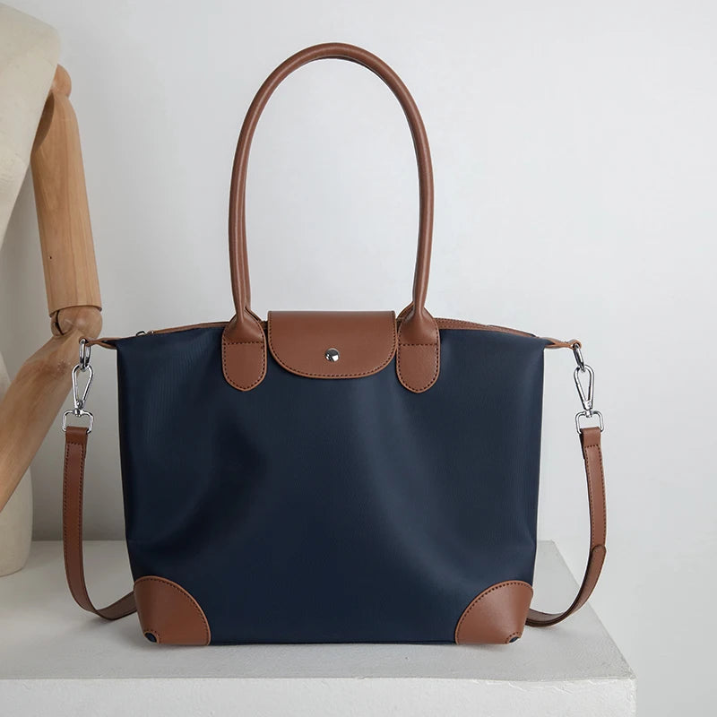 Women's Tote Bag Large Capacity Waterproof Oxford Cloth Women Shoulder Bag Luxury Designer Crossbody Bags Foldable Handbags Viralgem Store