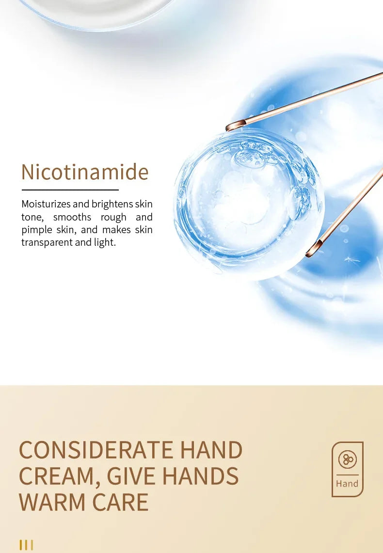 5Pcs/set SADOER Fruit Plant Fragrance Hand Cream Sets Moisturizing Repair Anti Dry Hand Lotion Sets Hands Skin Care Products Viralgem Store