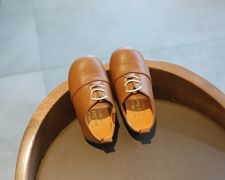 1-5 Years New Baby Shoes For Boy Leather Toddler Children Barefoot Shoes Soft Outdoor Kids Tennis Fashion Girls Sneakers