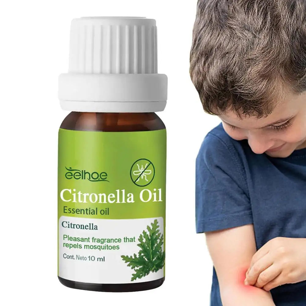 10ml Prevent Mosquito Bites Anti-itch Home Skin Care Mosquito Repellent Citronella Essential Oil Body Care For Beauty Health
