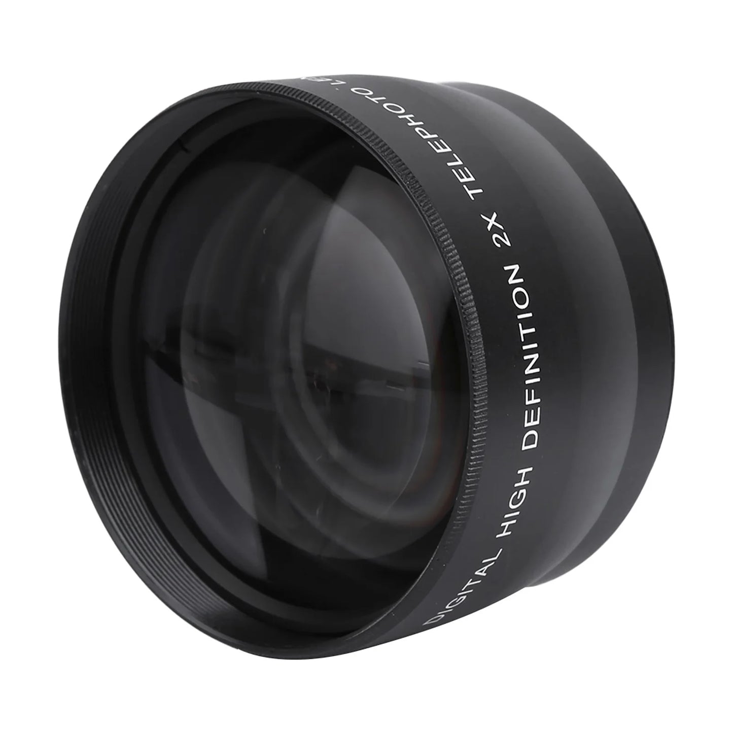 2X Telephoto Lens 58MM 2X Magnification Universal Teleconverter Telephoto Lens for Cameras Accessory Cameras Lens Telephoto Lens