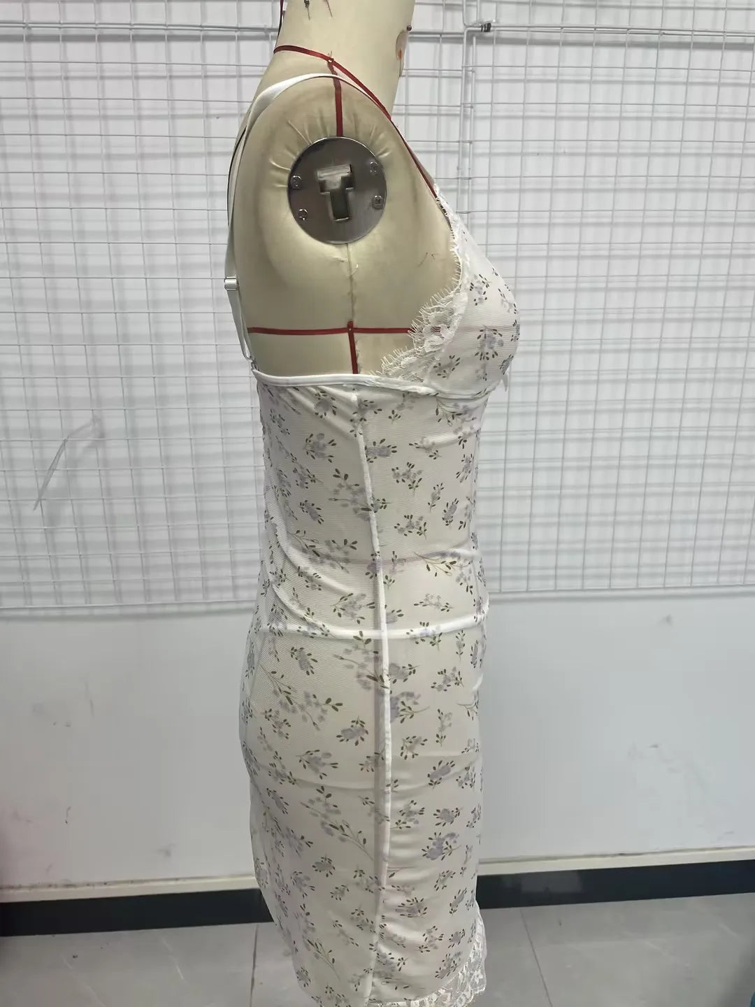 2PCS Women New Pajamas Summer Sexy Suspenders Mid-length Skirt Sexy Lingerie Women's Temptation Set Sexy Dresses Pijamas