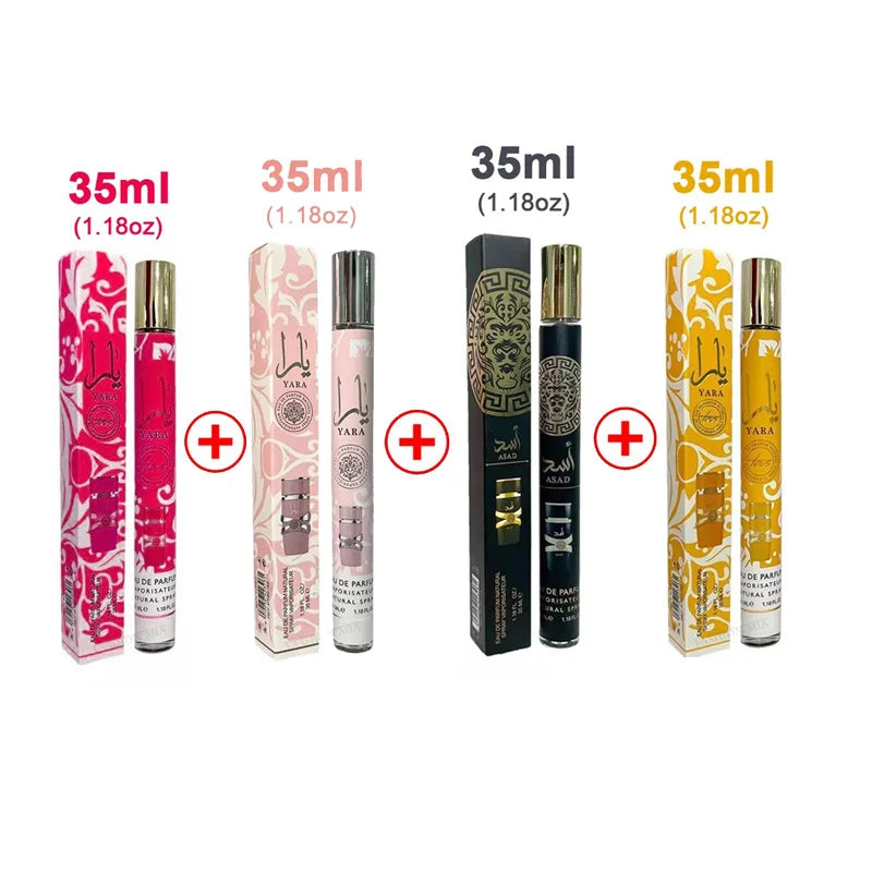 35ml Small Test Tube Arabian Perfumes Lasting Fragrance Spray Floral Scent Eau De Parfum Cologne Deodorants High Quality Gifts