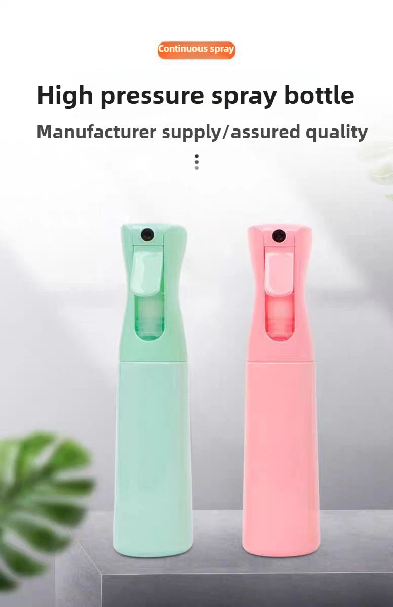 300ML Continuous Hair Plant Mist Spray Bottle Mist Spray Bottle Mist Bottle for Curly Hair Styling Product Plant Barber Viralgem Store