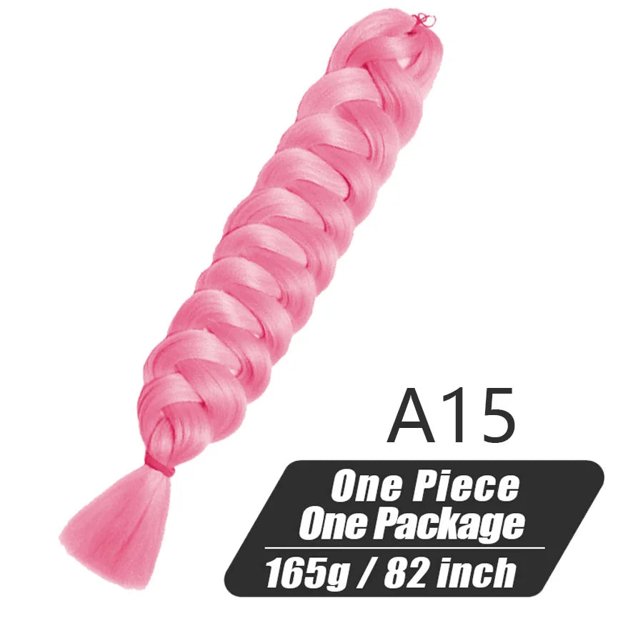 Xpression Crochet Hair Jumbo Braids Hair Kanekalon Expression Hair for Braids Synthetic Braiding Hair Extensions For Women