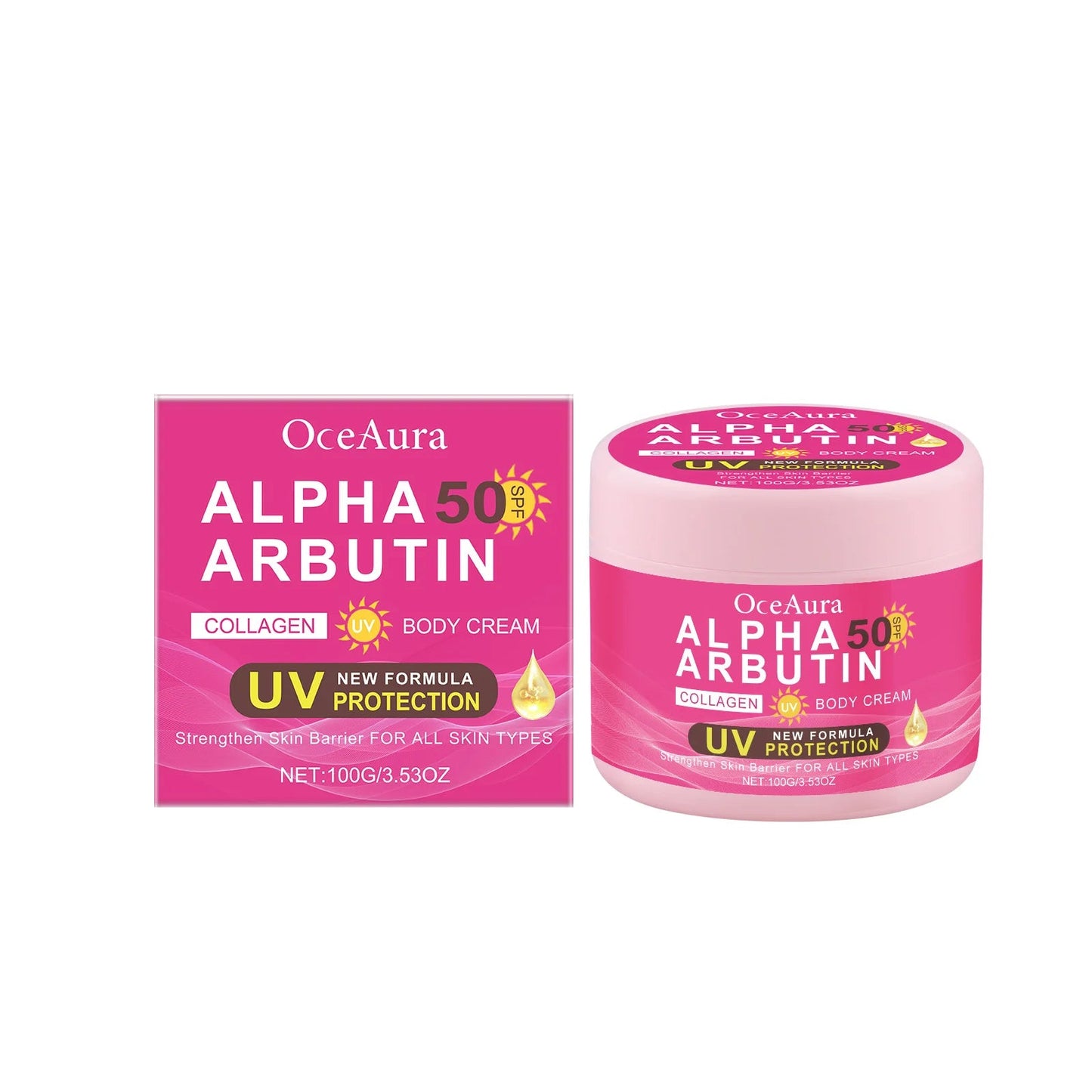 Alpha Arbutin Body Cream Repair Rough Dullness Anti Drying Body Moisturizer Uv Protection Reduce Melanin Skin Brightening Lotion Viralgem Store