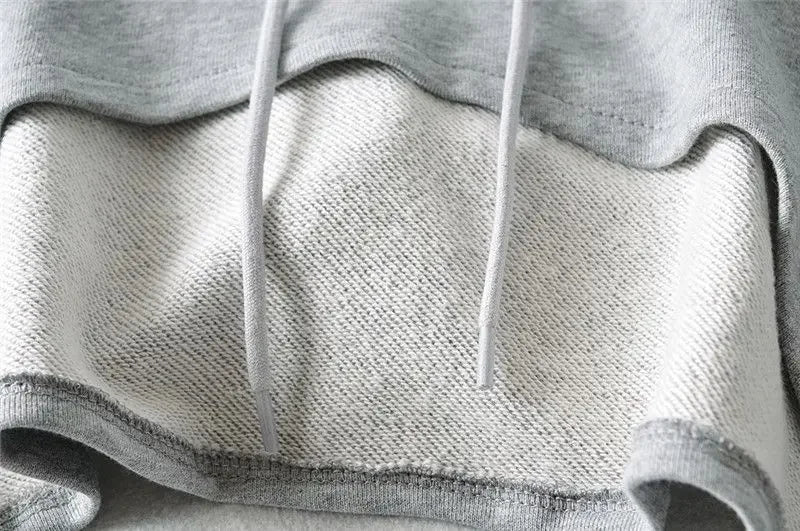 WTEMPO Women Sexy Drawstring Hooded Sweatshirts Long Sleeve Pullover Hoodie Super Crop Top Hoody Sweatshirts Viralgem Store
