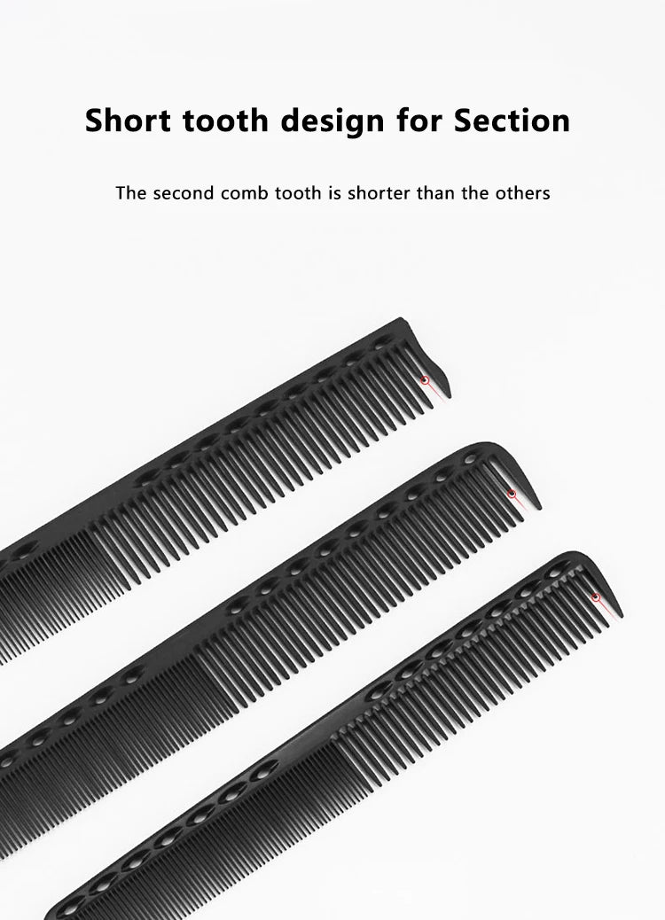 14 Size Hair Comb Anti-static Straight Hair Combs Brushes Salon Hairdressing Hair Combs Hair Styling Tools Barber Accessories