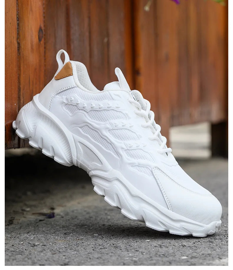 White Safety Shoes Men Steel Toe Boots Work Sneakers Anti-smash Anti-puncture Indestructible Shoes Sport Men Protective Shoes