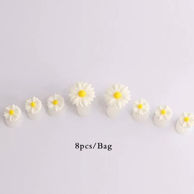 8pcs/Bag Flower Soft Silicone Toe Separator Foot Finger Divider  Separator Flexible Finger Toe Spacer Separation Tool Viralgem Store