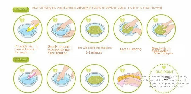 Synthetic Wig for Women With Long Straight Black Hair, Lolita Cosplay Wig for Daily School Life, Heat-Resistant Full Head Viralgem Store