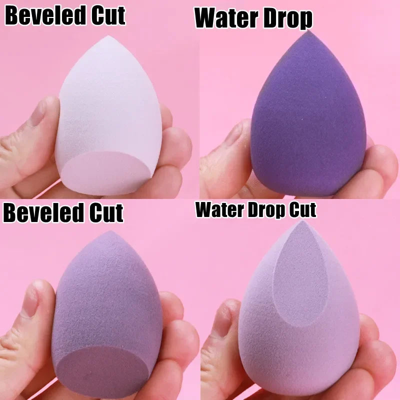 4pcs/set Makeup Sponge Beauty Egg Cosmetic Puff Foundation Sponges Powder Puffs Women Make Up Accessories