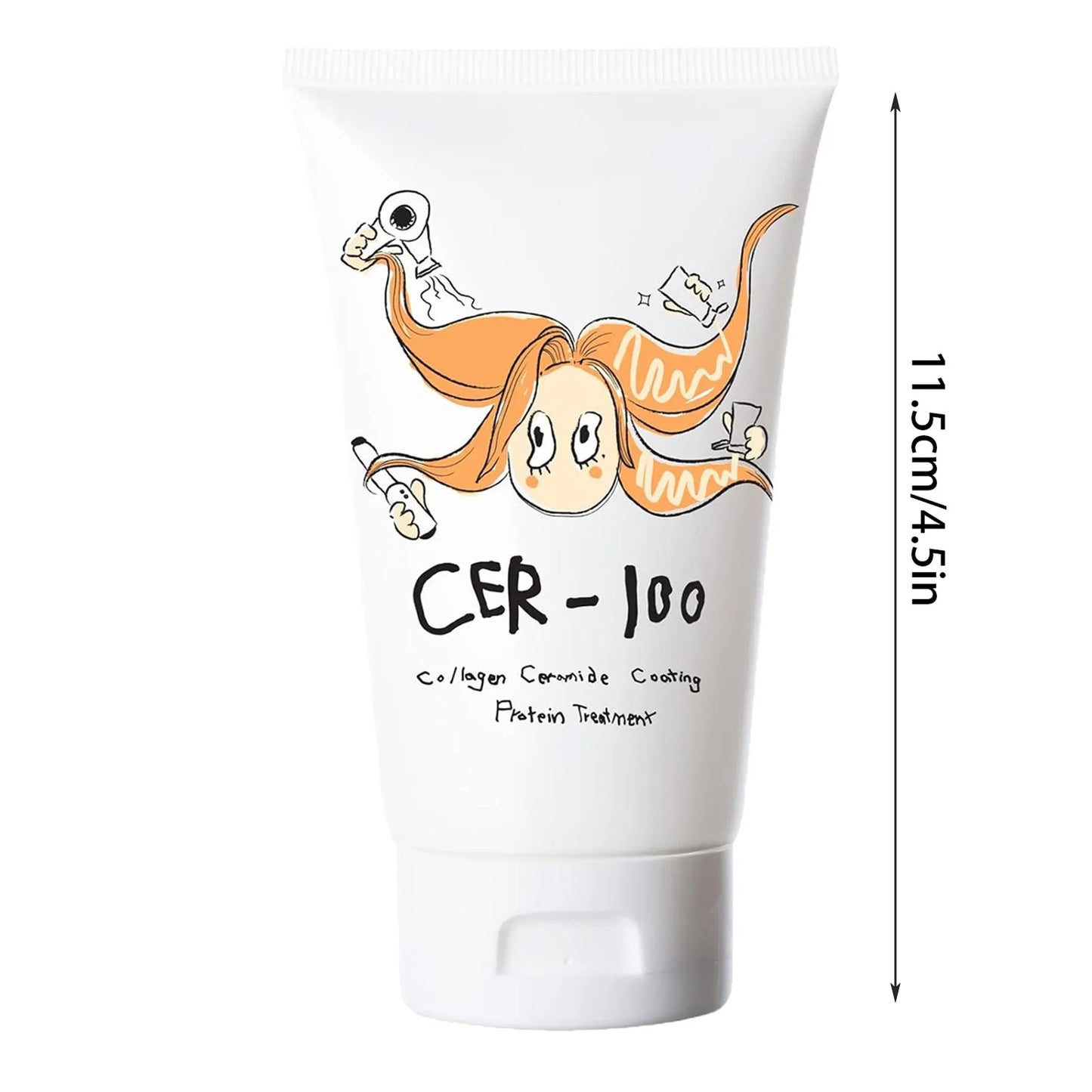 100ml Magical Hair Mask Repair Damaged Frizzy Dry Hair Deep Nourishing Smoothing Shiny Nourishing  Moisturize Hair Care Gifts