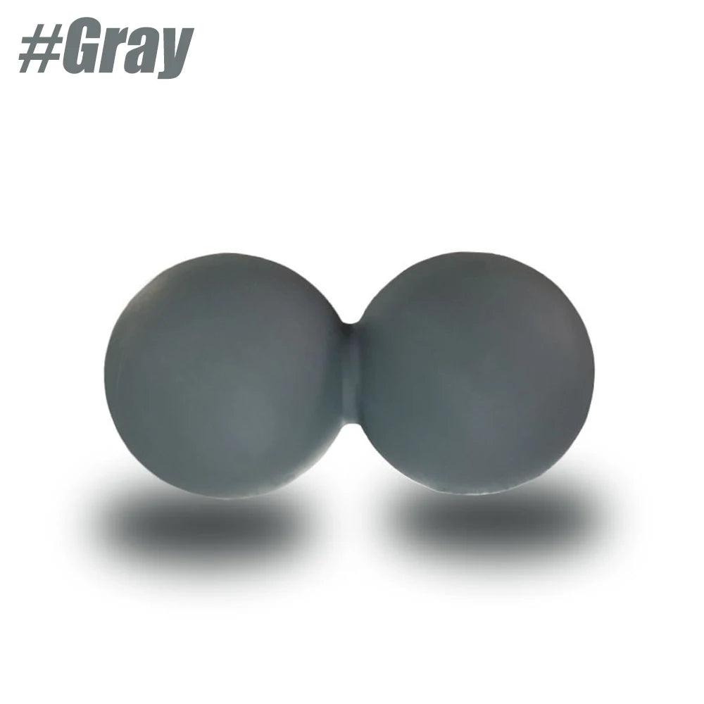 1Pc Peanut Massage Ball - Double Lacrosse Massage Ball & Mobility Ball for Physical Therapy for Trigger Point Therapy,Recovery