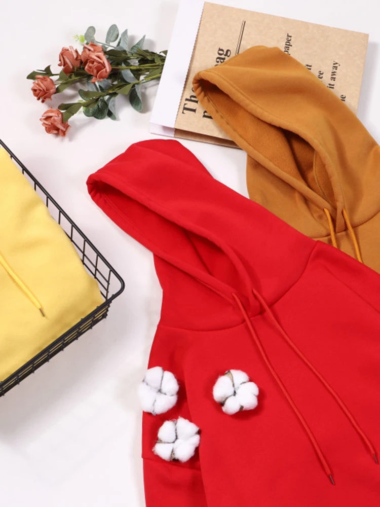 The Blooming Butterfly Tree Print Clothes Female Funny Casual Streetwear Autumn Fleece Hoodie Multicolor Sport Style Women Hoody