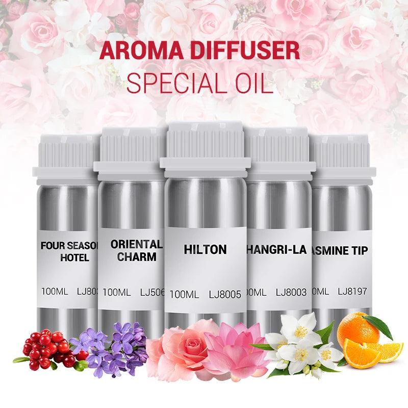 100ml Diffuser Essential Oils Hilton Fragrance Oil for Home Perfumes Hotel Aromatherapy Machine Essential Oil Diffuser Aroma Oil Viralgem Store