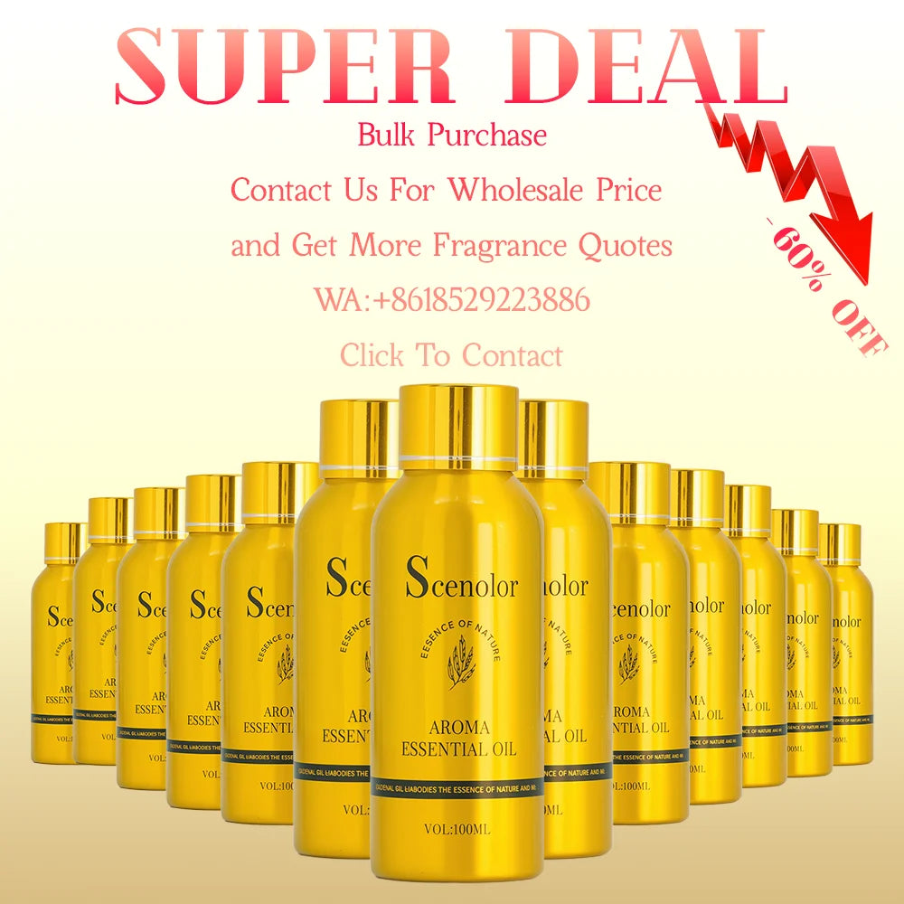 100ml Perfume Oil For High End Clothing Store Hotel Oil Fragrance Essential Oil For Aroma Diffuser Home Air Freshener Home Diy