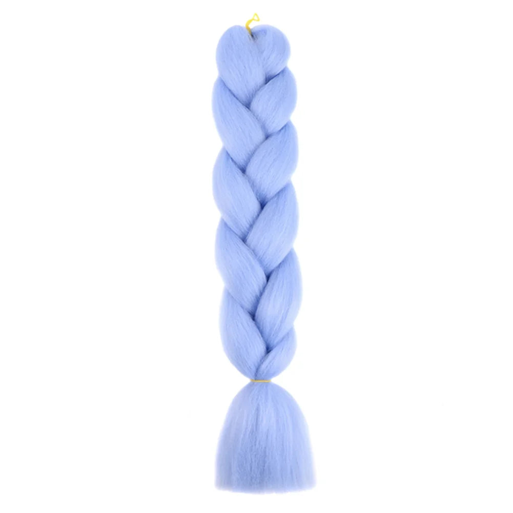 24 Inches DIY Jumbo Braiding Hair Synthetic Hair Extensions Afro Ombre Crochet Braid Hair Wholesale For Women Viralgem Store