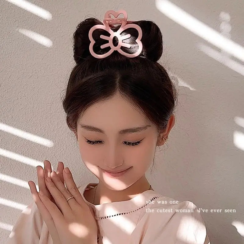 2024 Butterfly Hair Clip Hairpins for Women Girls French High Sense Acetate Hair Claw Trendy Barrettes Hair Accessories