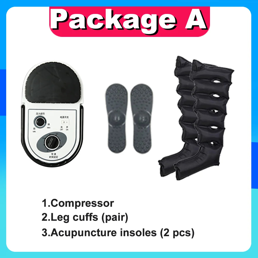 Thigh Air Compression Pressure Massager,Relieve Varicose Veins,Promote Blood Circulation,Relieve Thrombus,Leg Massager Machine