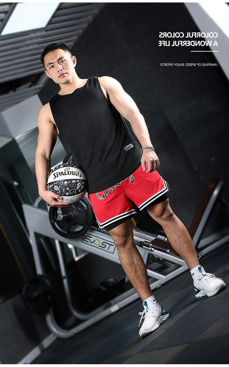 Adult Men Women Running Outdoor Shirts Tight Gym Tank Top Fitness Sleeveless T-shirts Sport Exercise Basketball Vest Clothes z03