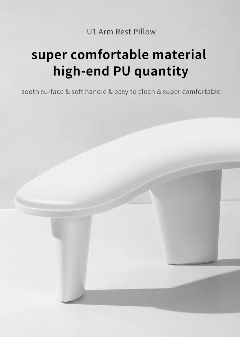 Two Hands Nail Art Hand Pillow Portable Removable Stand Tilt Design Manicure Stand Hand Pillow PU Material Hand Pillow Cushion