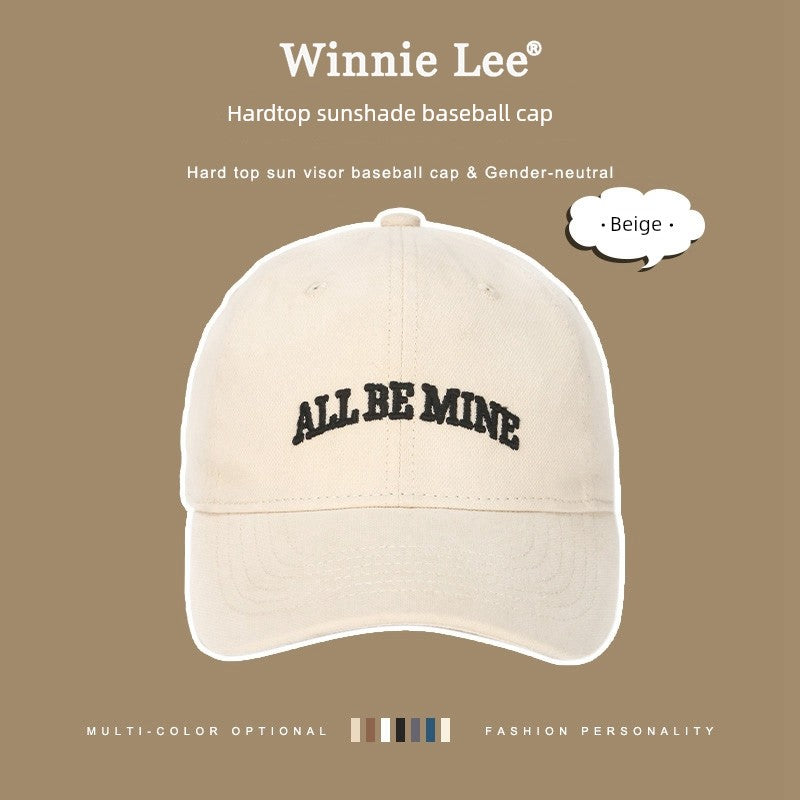 Winnie Lee Face-Looking Little Girl Deepening Hard Top Hat