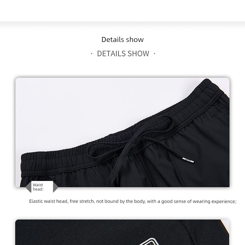 361-Degree Sports Pants Men's 2024 Summer New Arrival Fashion Lightweight Breathable 361 Men's Regular Plaid Sports Shorts