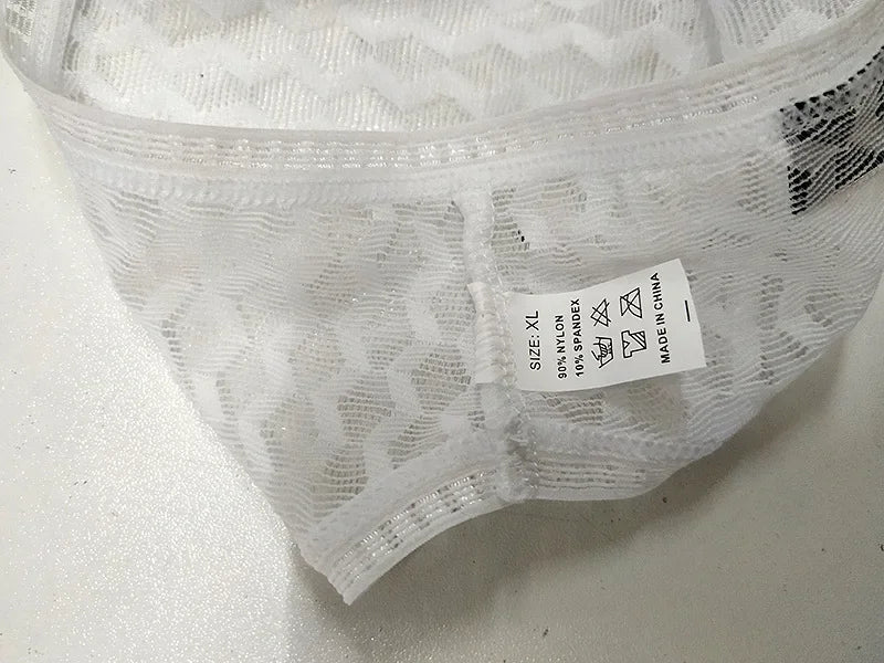 Transparent Women's  Lace Panties Breathable Soft Panties Sexy Lady Perspective Panty MeshUnderpants Intimates Lingerie Briefs Viralgem Store