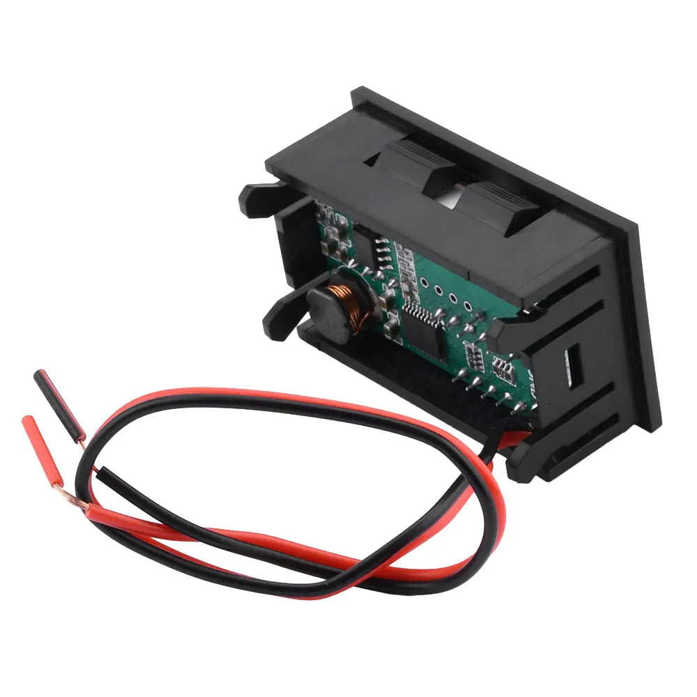 12V Lead-acid Battery 3S 11.1V-12.6V Lithium Battery Level Indicator LED Digital Display Voltmeter Dual USB Voltage Tester Viralgem Store