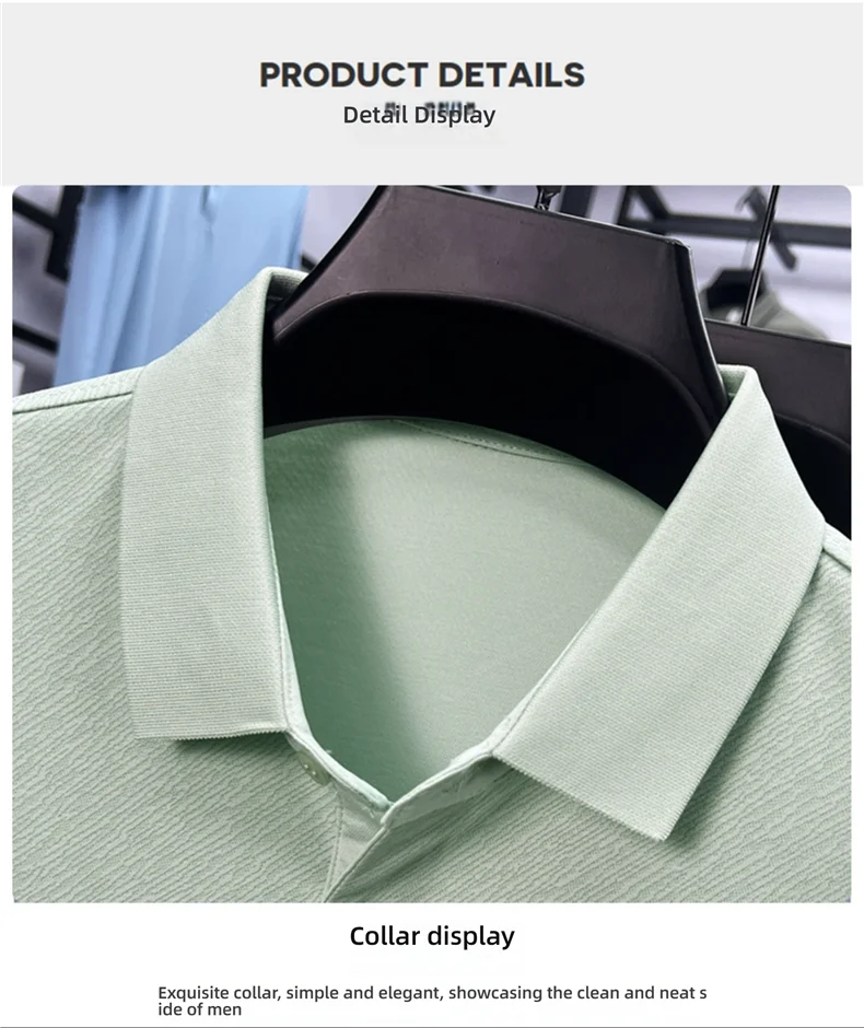 Top Grade Designer Brand Polo Shirt Men Summer New High Short Sleeve Regular Solid Casual Tops Fashions Mens Clothes 2025 Viralgem Store