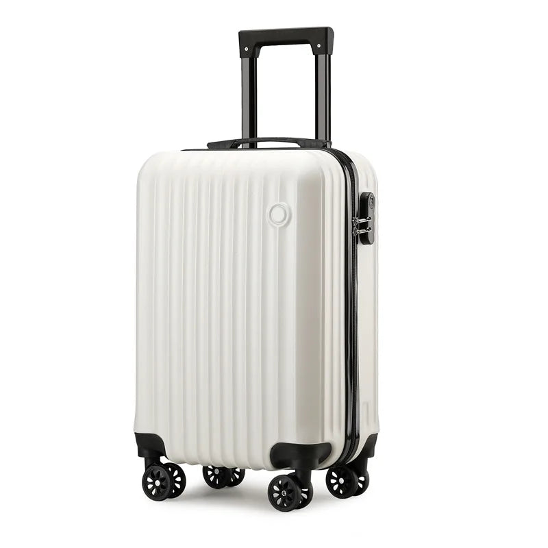 1 Piece, 20inch Luggage Suitcase, Trolley Case, Combination Lock, Universal Wheels, Pc Hard Shell Material, Layered Storage Viralgem Store