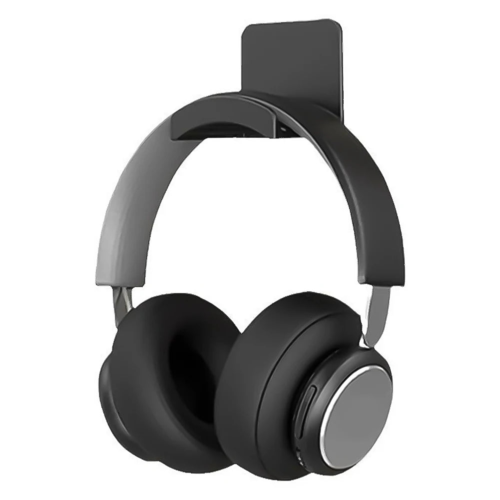 Universal Headphone Stand Adhesive Headphone Hanger Headphone Holder for Easy Damage-Free Wall Desk Or PC Mounting