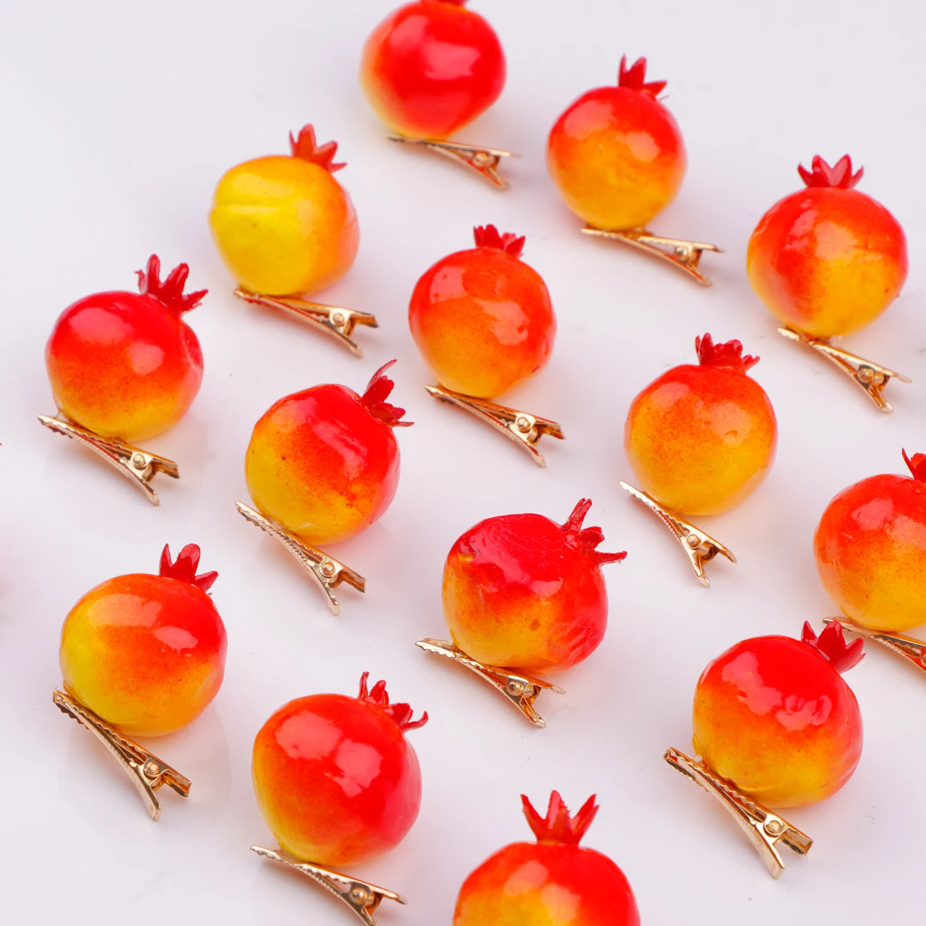 10/20/50/100Pcs/Lot Fashion New Style Cute Funny Fruit 3D Children Hairpin Women Girls Beautiful Duckbill Clip Headwear Gifts Viralgem Store