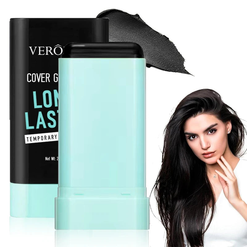 20g Portable Touch-Up Hair Stick,Temporary Hair Dye Stick - Quick Gray Coverage With Applicator Brush,Lasting Beard Color Sticks Viralgem Store