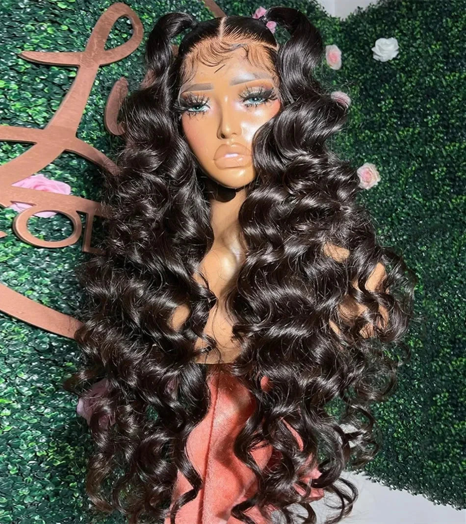 200 Density Loose Deep Wave 13x4 HD Lace Front Human Hair Wigs Brazilian 30 Inch Curly Water Wave 5x5 Glueless Wig Human Hair Viralgem Store