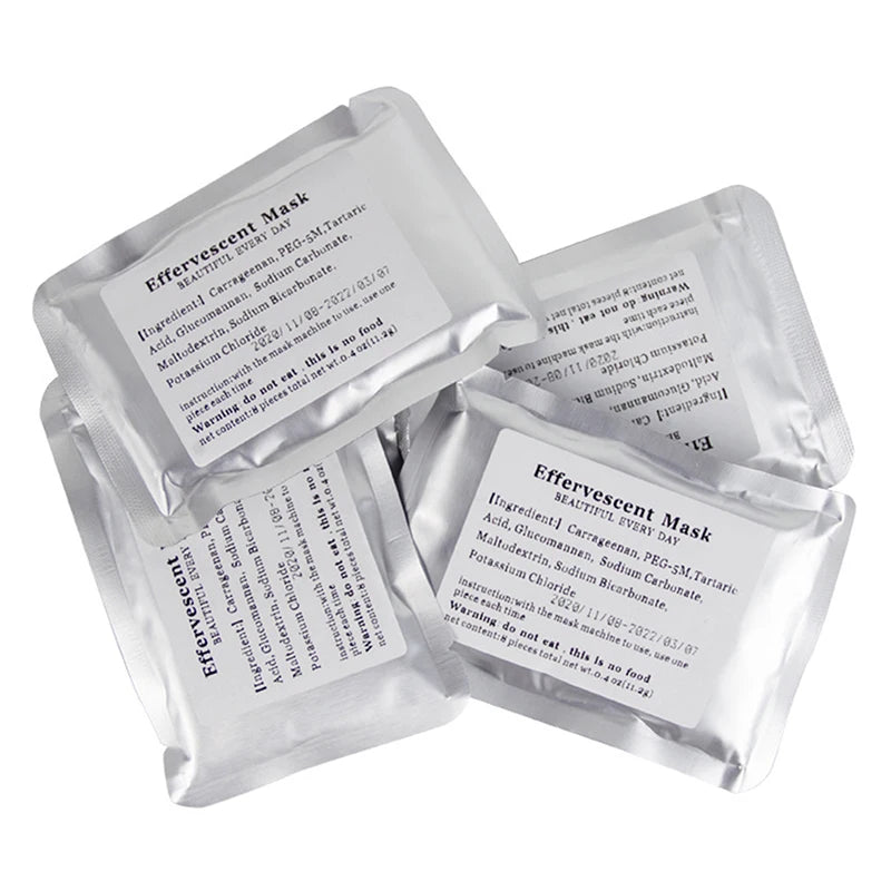 Whitening DIY Facial Fruit Vegetable Maker Automatic Mask Machine Use Effervescent Collagen Tablets Anti Aging Wrinkle Hydrating